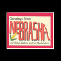 Note Card with Envelope - Greetings from Nebraska - Cornfields Galore