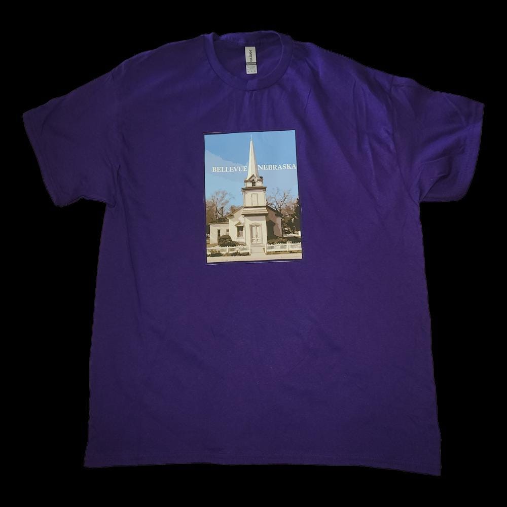 Bellevue Nebraska T-Shirt - First Presbyterian Church T-Shirt