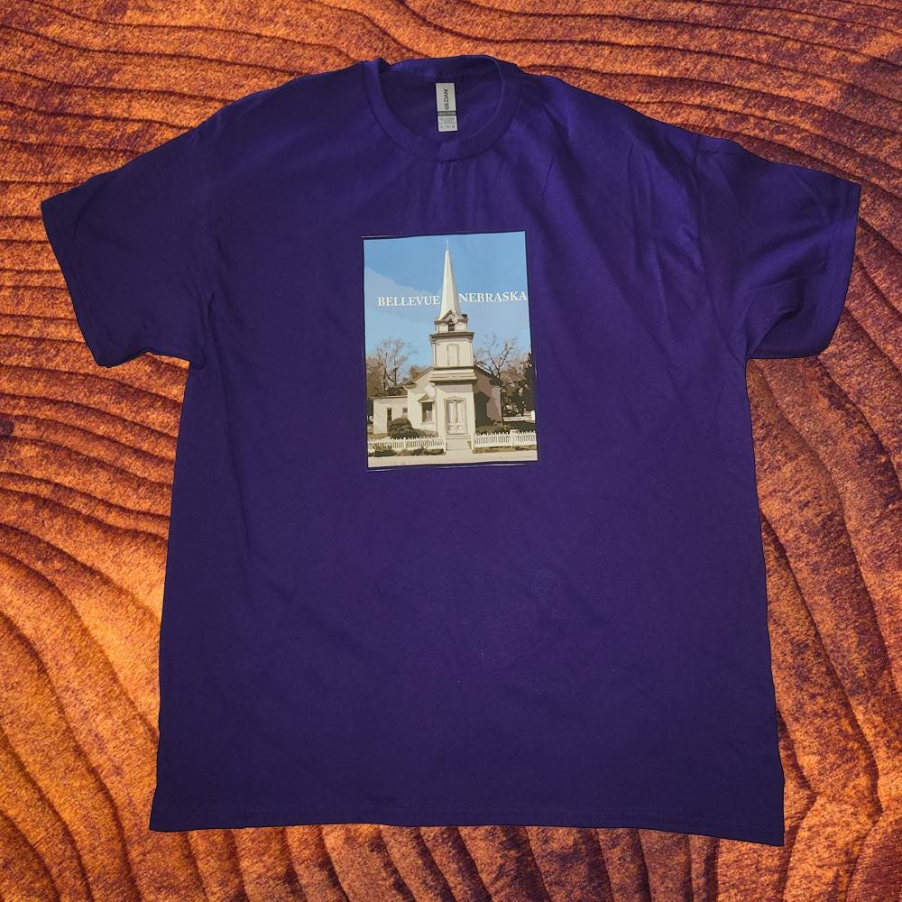 Bellevue Nebraska T-Shirt - First Presbyterian Church T-Shirt
